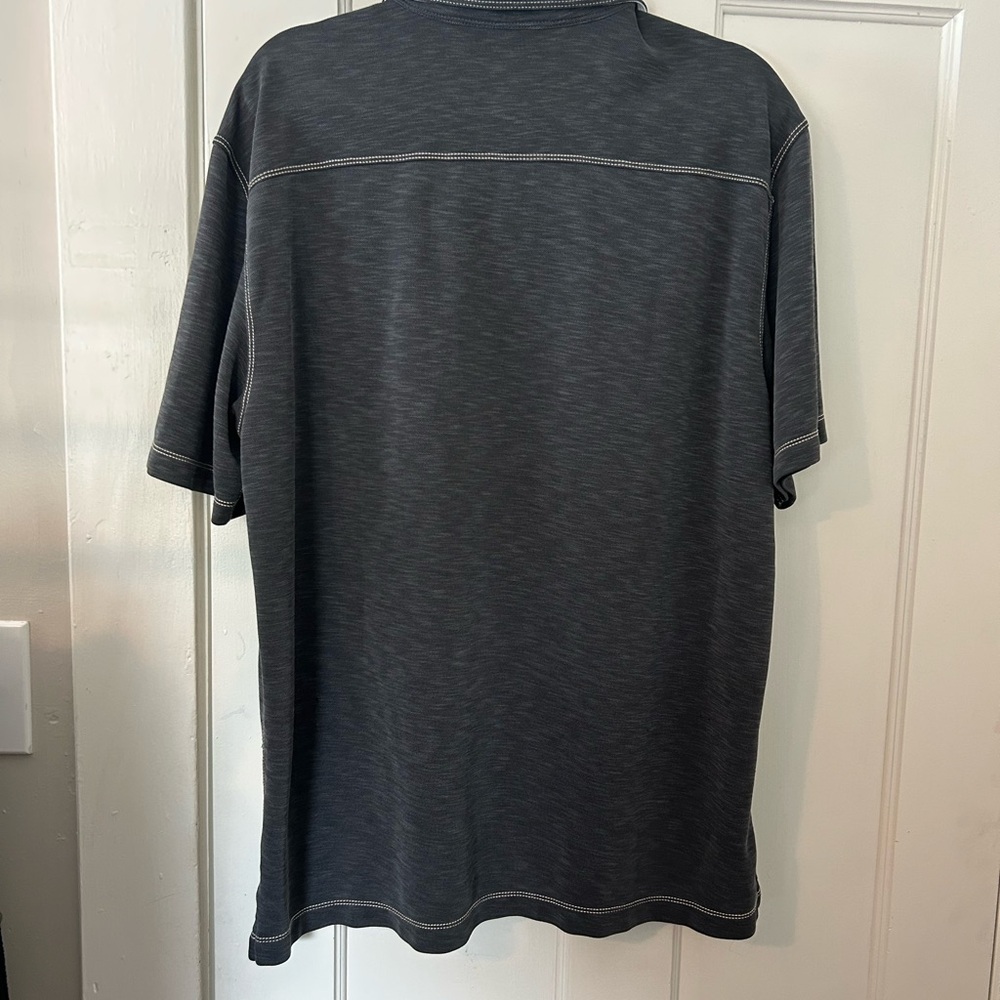 Johnston & Murphy Vintage Slub Polo - Picture 3 of 4